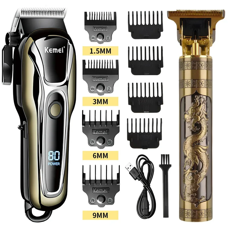 Profi Haarschneidemaschine Haarschneider Rasierer Hair Clipper Bart Trimmer Akku