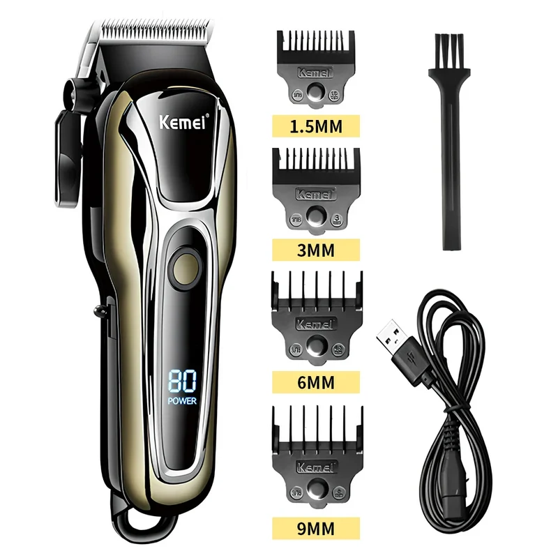Profi Haarschneidemaschine Haarschneider Rasierer Hair Clipper Bart Trimmer Akku