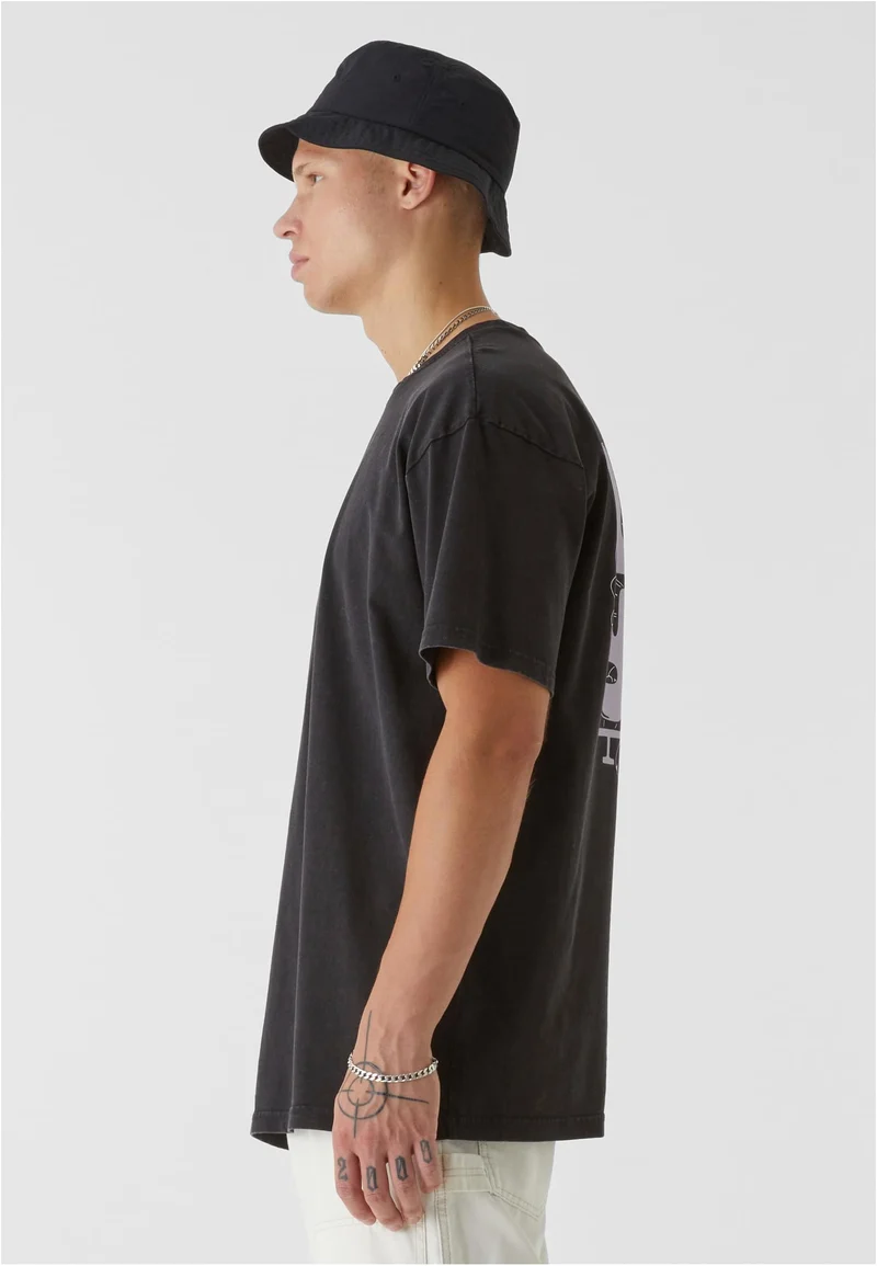 LY ACID WASHED TEE SKATE