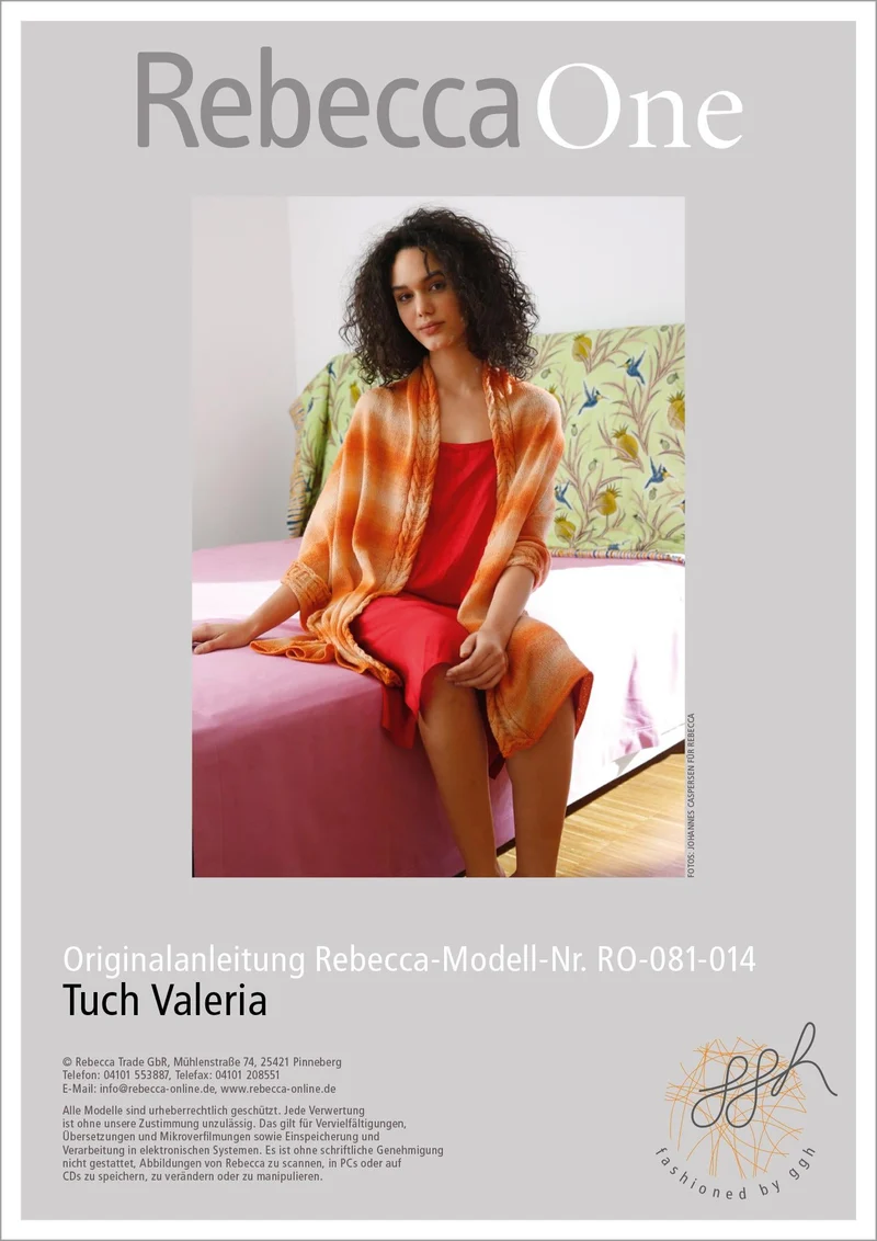 Anleitung - Tuch Valeria