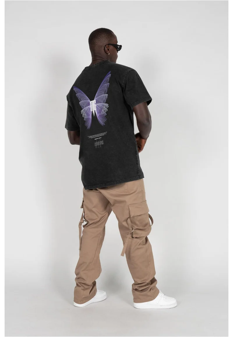 METAMORPHOSE V.2 Acid Washed Heavy Oversized Tee