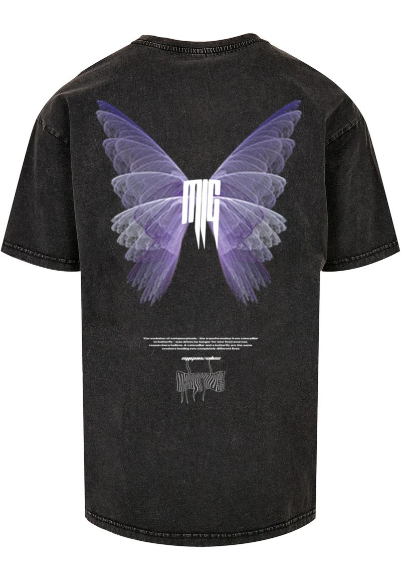 METAMORPHOSE V.2 Acid Washed Heavy Oversized Tee