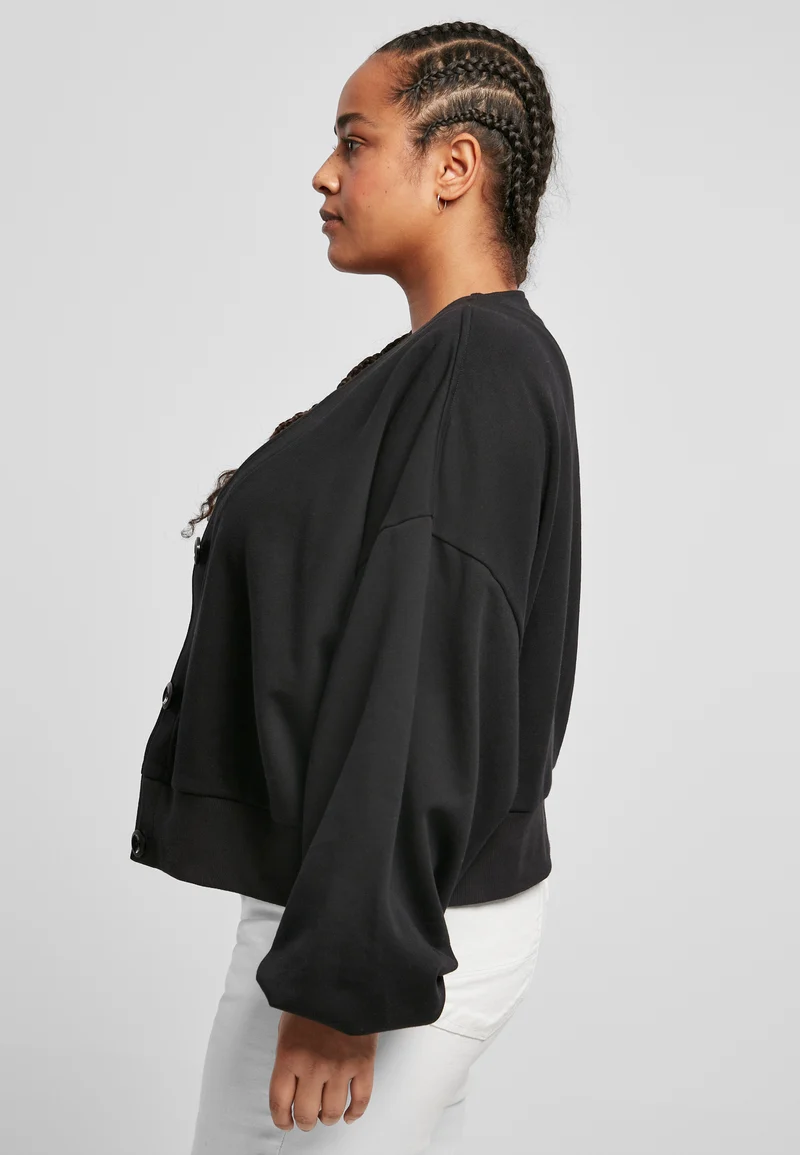 UC Organic Oversized Short Terry Cardigan