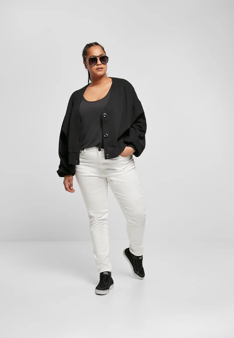 UC Organic Oversized Short Terry Cardigan