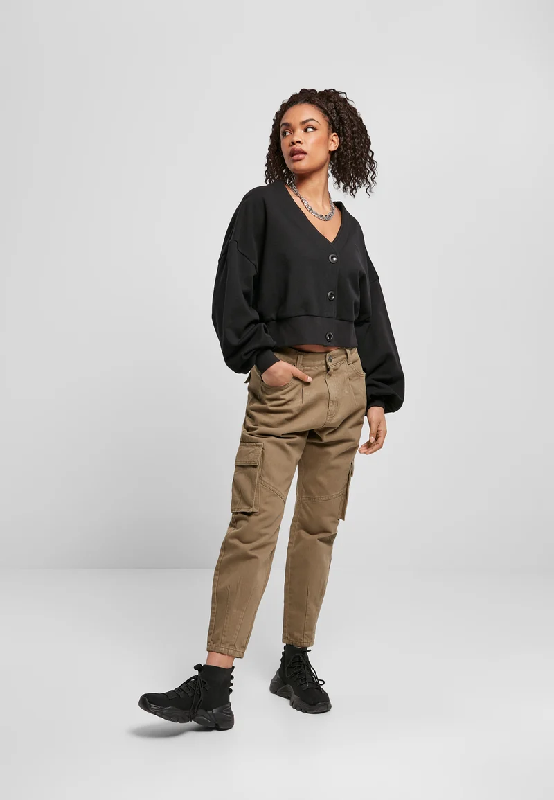 UC Organic Oversized Short Terry Cardigan