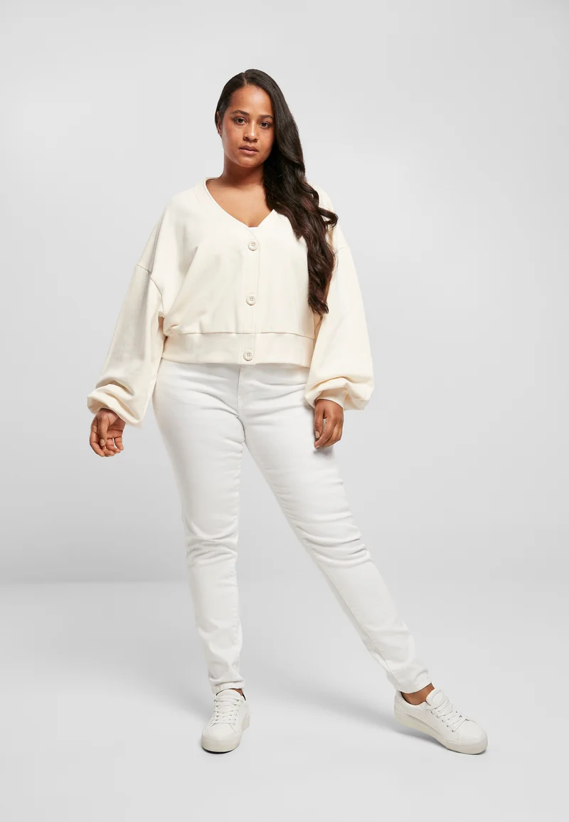 UC Organic Oversized Short Terry Cardigan