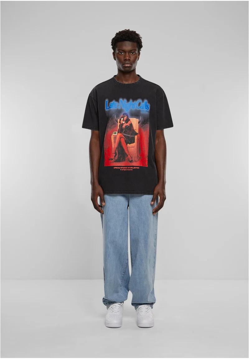 MT Late Night Calls Acid Heavy Oversize Tee