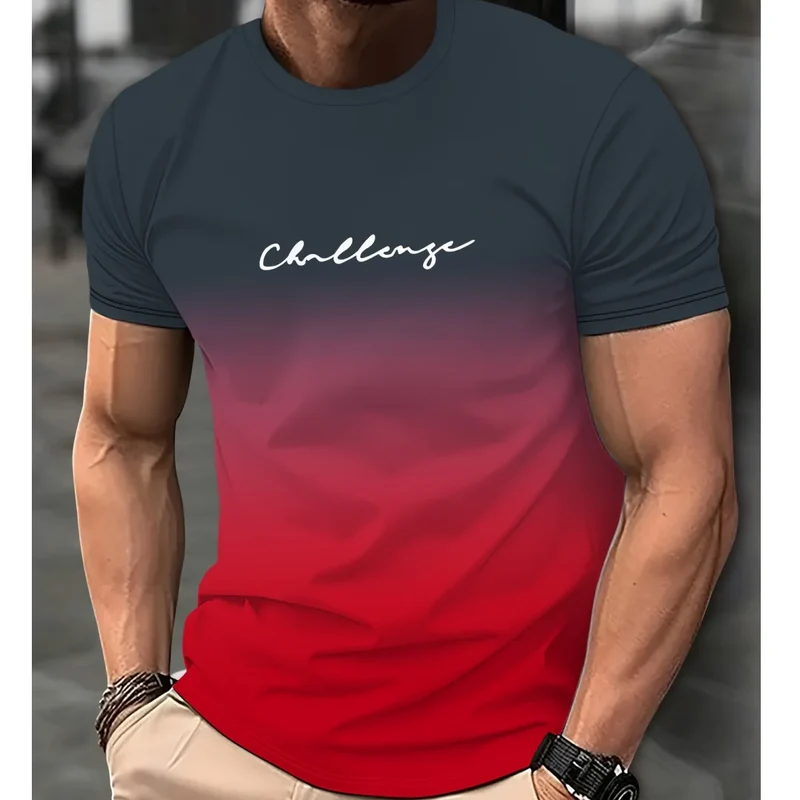Herren T-Shirt Rundhals Kurzarm Slim Fit Hemd Polohemd Streetwear Shirt NEU