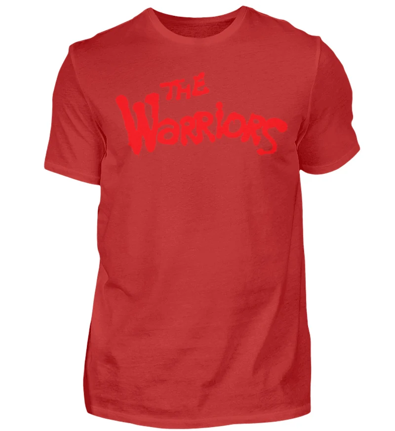 Männer Fashion Vintage Kurzarm T-Shirt Streetwear The Warriors - Herren Shirt