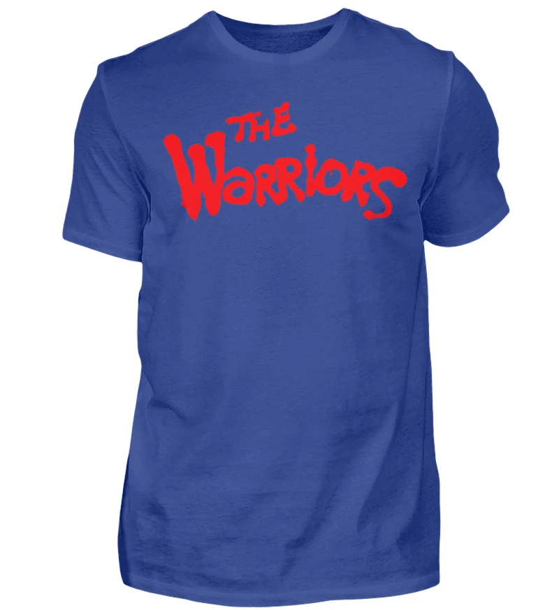 Männer Fashion Vintage Kurzarm T-Shirt Streetwear The Warriors - Herren Shirt