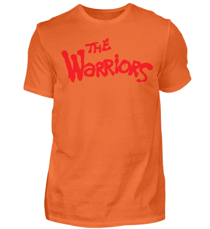 Männer Fashion Vintage Kurzarm T-Shirt Streetwear The Warriors - Herren Shirt