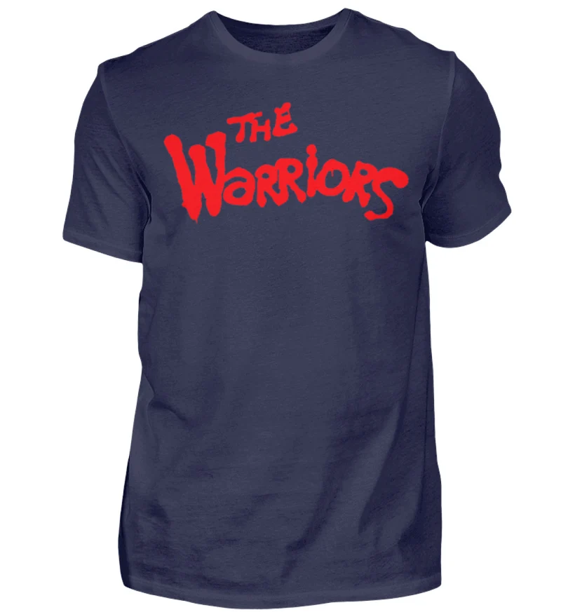 Männer Fashion Vintage Kurzarm T-Shirt Streetwear The Warriors - Herren Shirt
