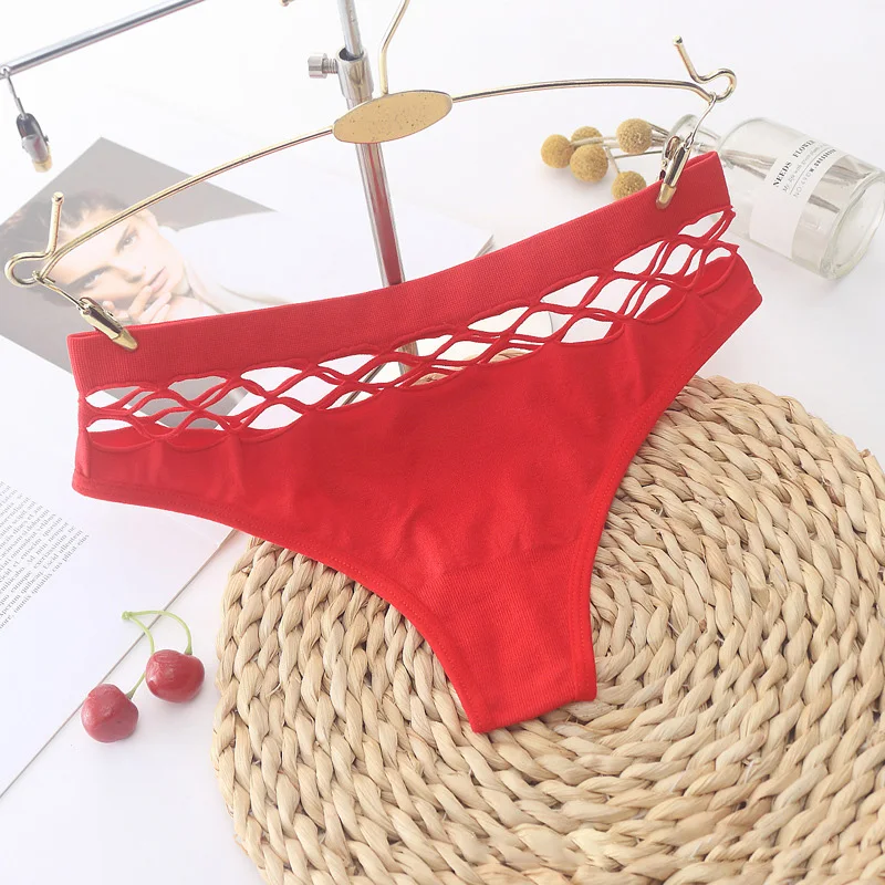 Frauen Tanga String Höschen Sexy Schlüpfer Slip Dessous Unterwäsche Panties