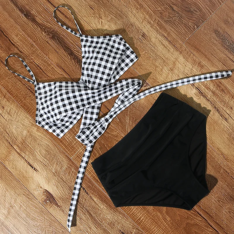 Frauen Bademode Böhmisch Bikini Set Sexy Push Up Badeanzug Damen Tanga Beachwear