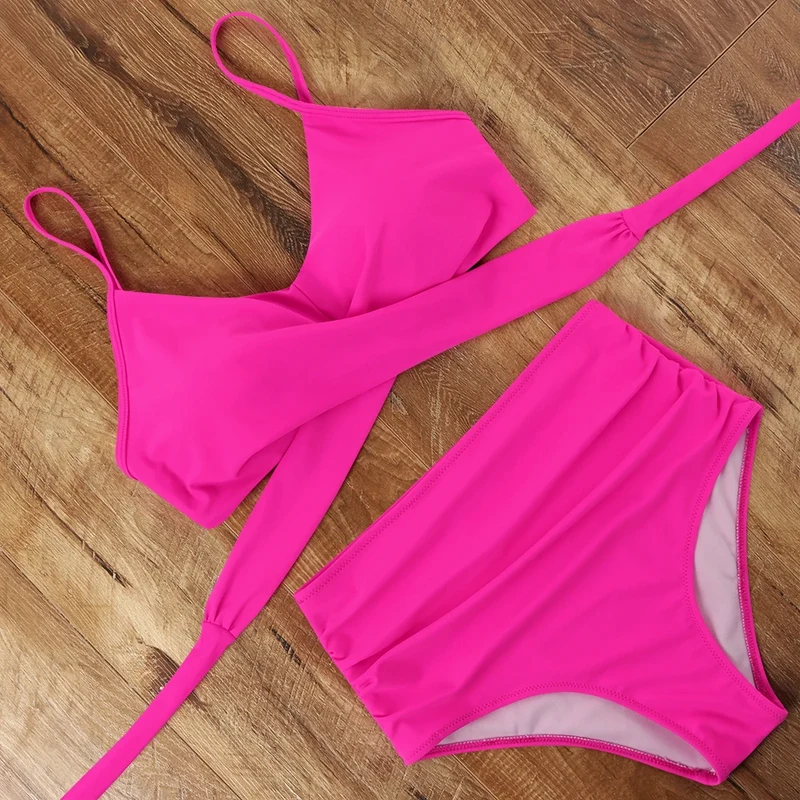 Frauen Bademode Böhmisch Bikini Set Sexy Push Up Badeanzug Damen Tanga Beachwear