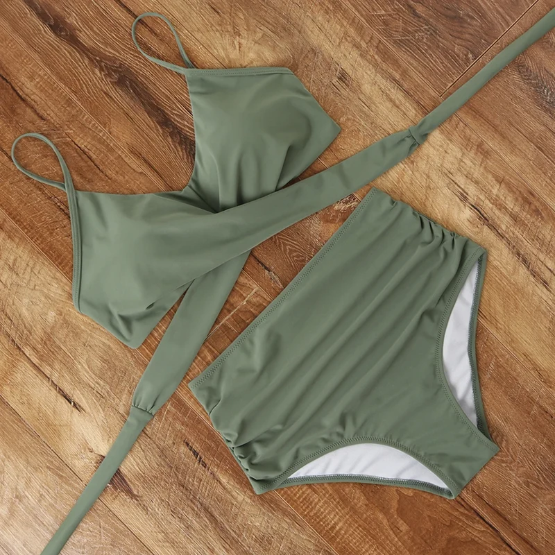 Frauen Bademode Böhmisch Bikini Set Sexy Push Up Badeanzug Damen Tanga Beachwear