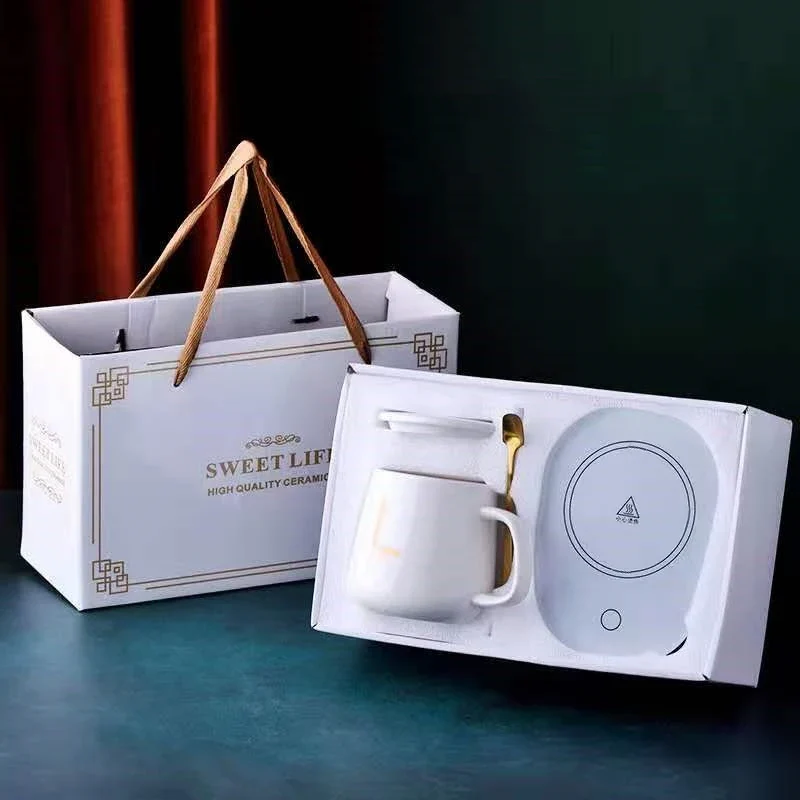 USB Wärmer Pad Untersetzer Kaffeewärmer Tassenwärmer Mug Set Becher Heizmatte