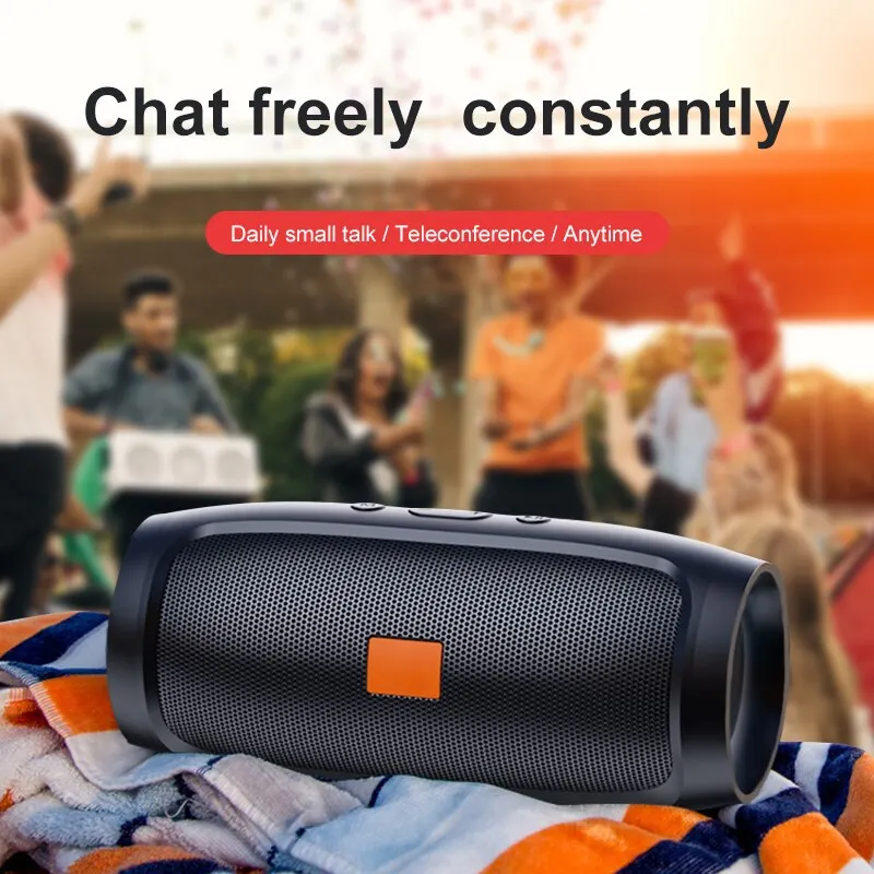 Tragbare bluetooth Lautsprecher 360° Stereo Subwoofer Radio Wireless