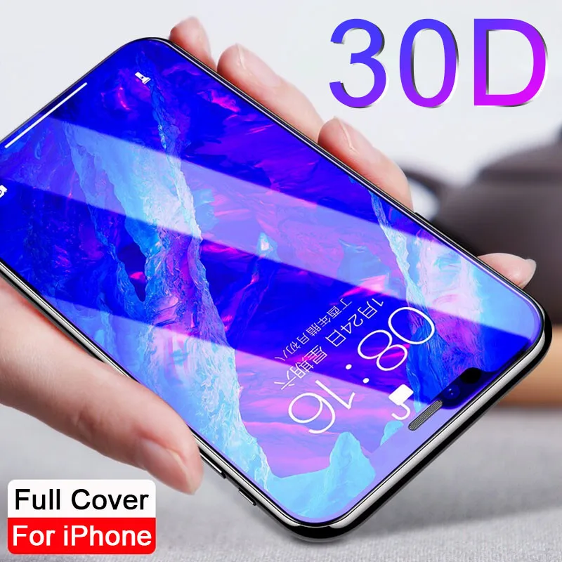 3Stk Panzerglas 30D Gehärtetes Schutz Glas iPhone 15 14 13 12 Pro Max