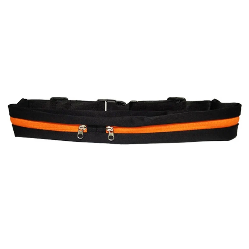 Laufen Gürtel mit Wasserflasche Taille Pack Reißverschlusstaschen Tasche Joggen