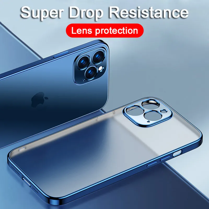 Klare Hülle IPhone 13 14 15 Pro Max Handy Case Tasche Cove Schutzhülle Silikon