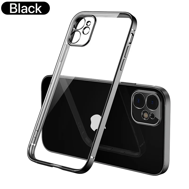 Klare Hülle IPhone 13 14 15 Pro Max Handy Case Tasche Cove Schutzhülle Silikon