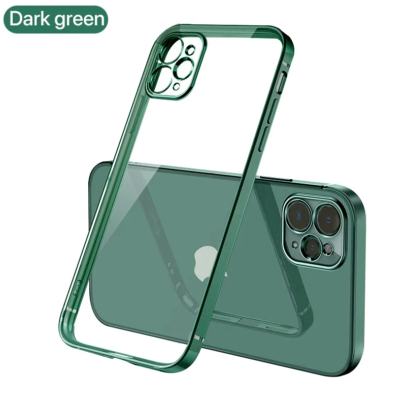 Klare Hülle IPhone 13 14 15 Pro Max Handy Case Tasche Cove Schutzhülle Silikon
