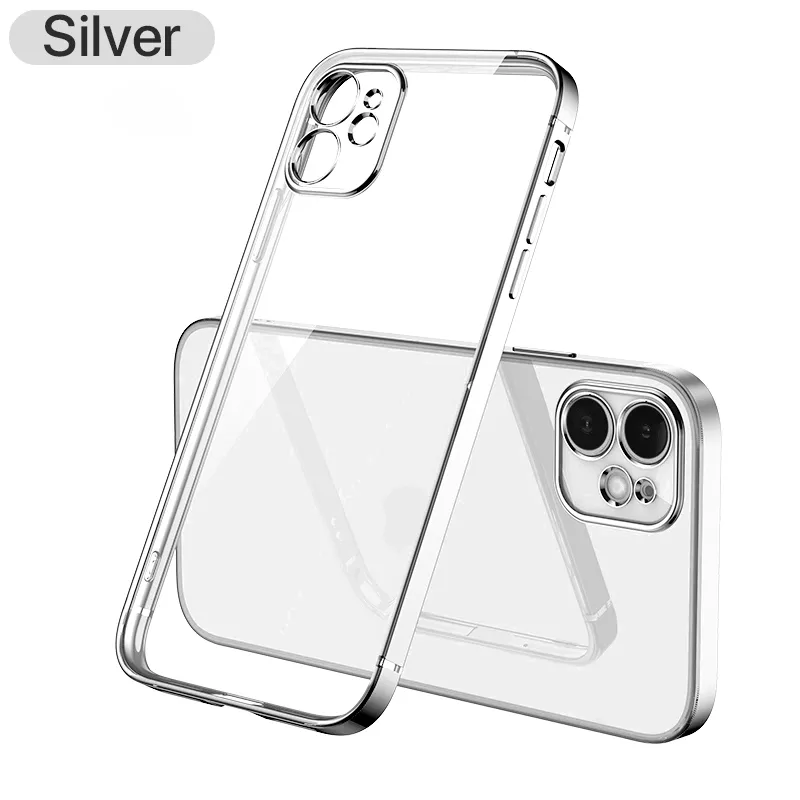 Klare Hülle IPhone 13 14 15 Pro Max Handy Case Tasche Cove Schutzhülle Silikon
