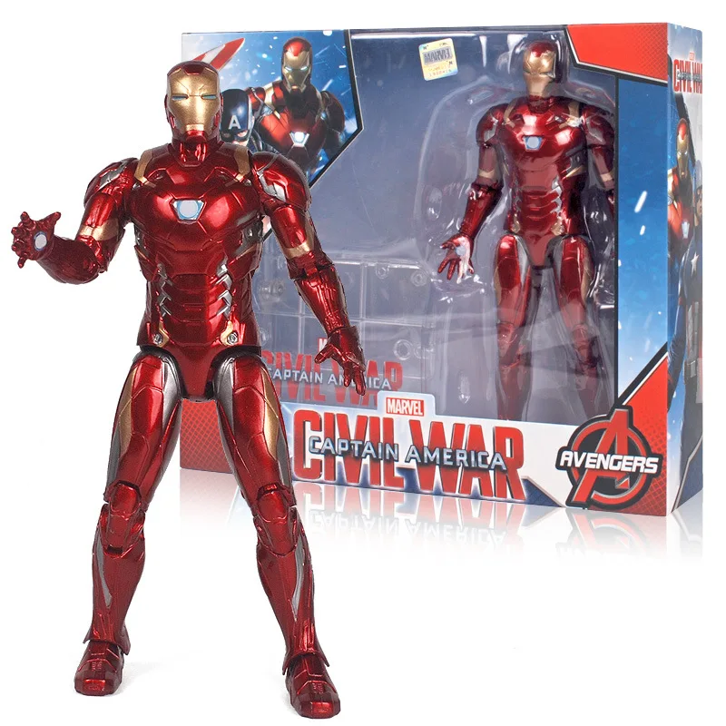 Iron Man Action Figur Model Spielzeug Figuren 18cm Avengers Action-figur