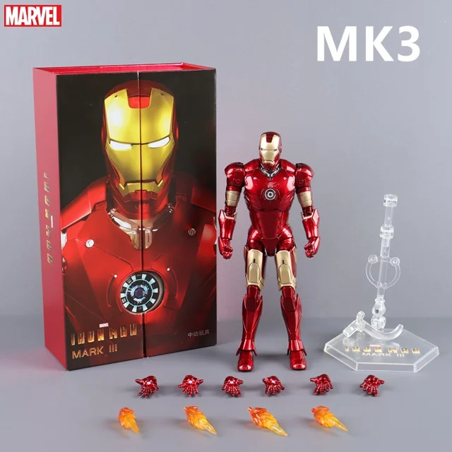 Iron Man Action Figur Model Spielzeug Figuren 18cm Avengers Action-figur