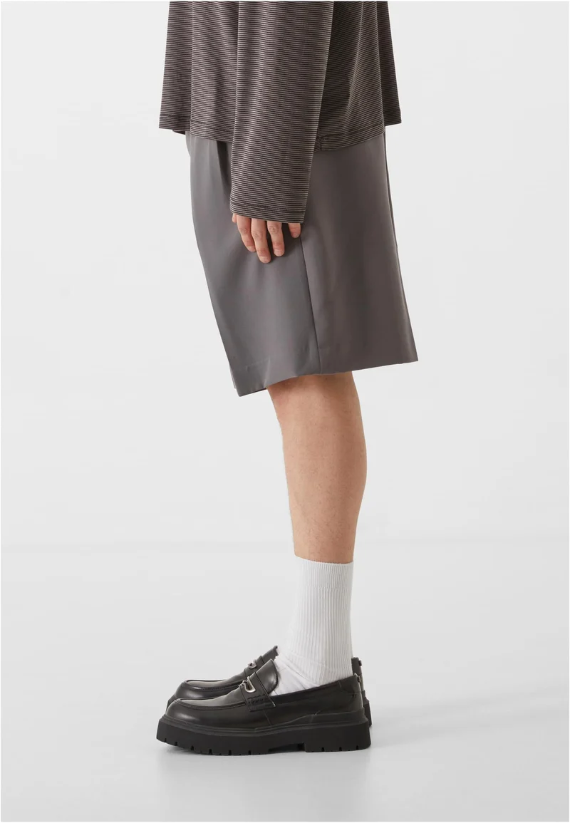 LY Double Pleated Dressed Shorts