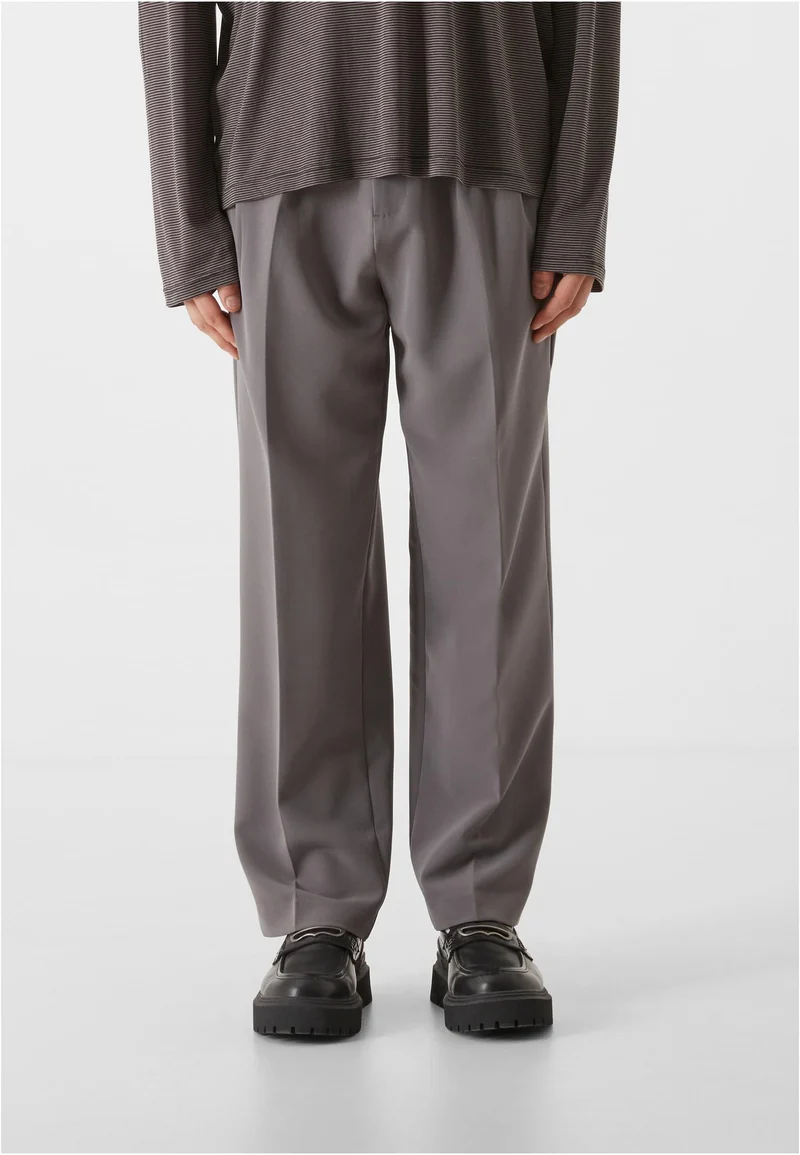 Lost Youth Double Pleated Dressed Pants