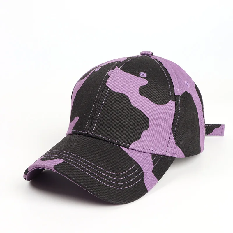 Cappy Unisex Leopard Basecap Cap Kappe gebogen Damen Hip Hop Baseball Cap Hut