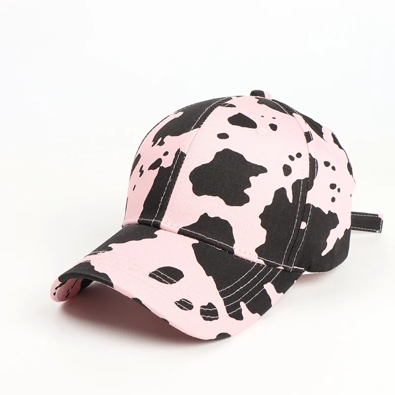 Cappy Unisex Leopard Basecap Cap Kappe gebogen Damen Hip Hop Baseball Cap Hut