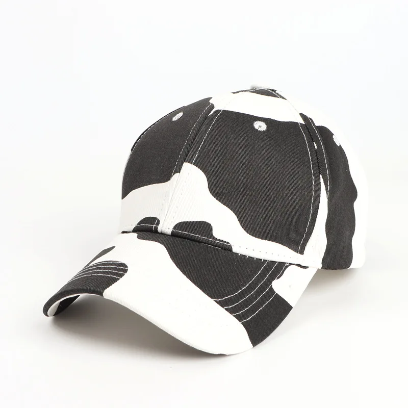 Cappy Unisex Leopard Basecap Cap Kappe gebogen Damen Hip Hop Baseball Cap Hut
