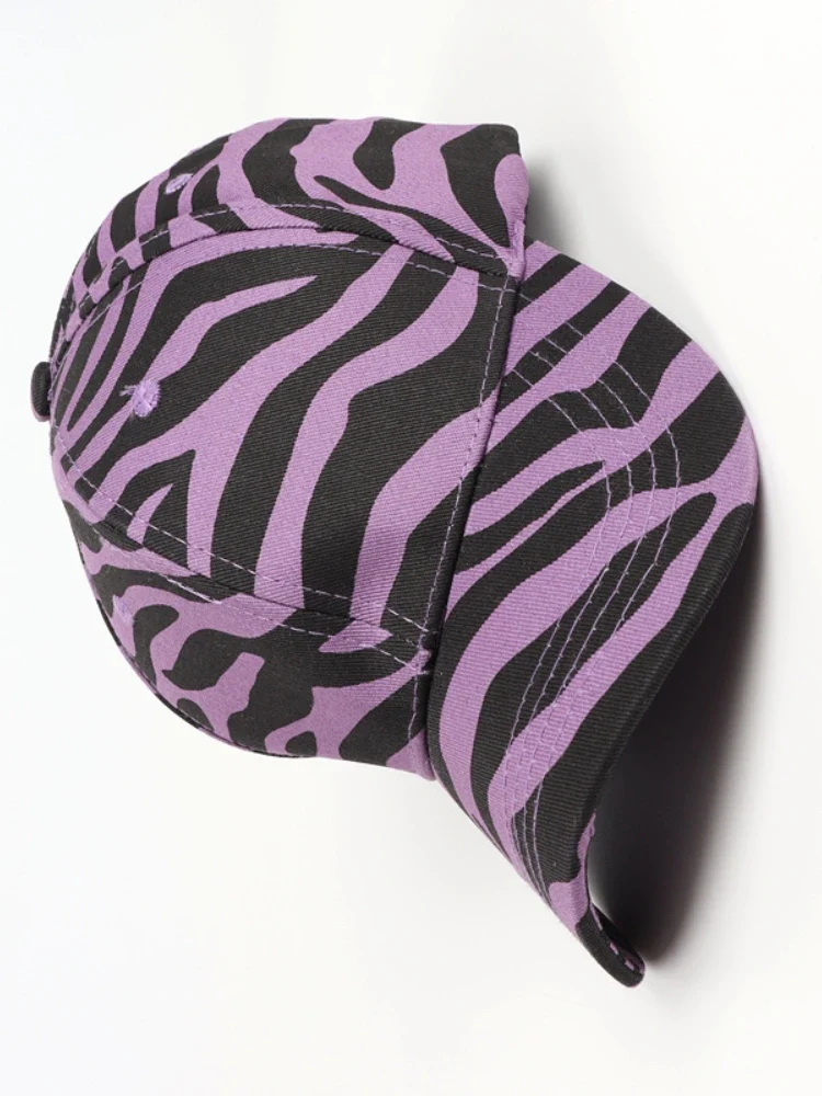 Cappy Unisex Leopard Basecap Cap Kappe gebogen Damen Hip Hop Baseball Cap Hut