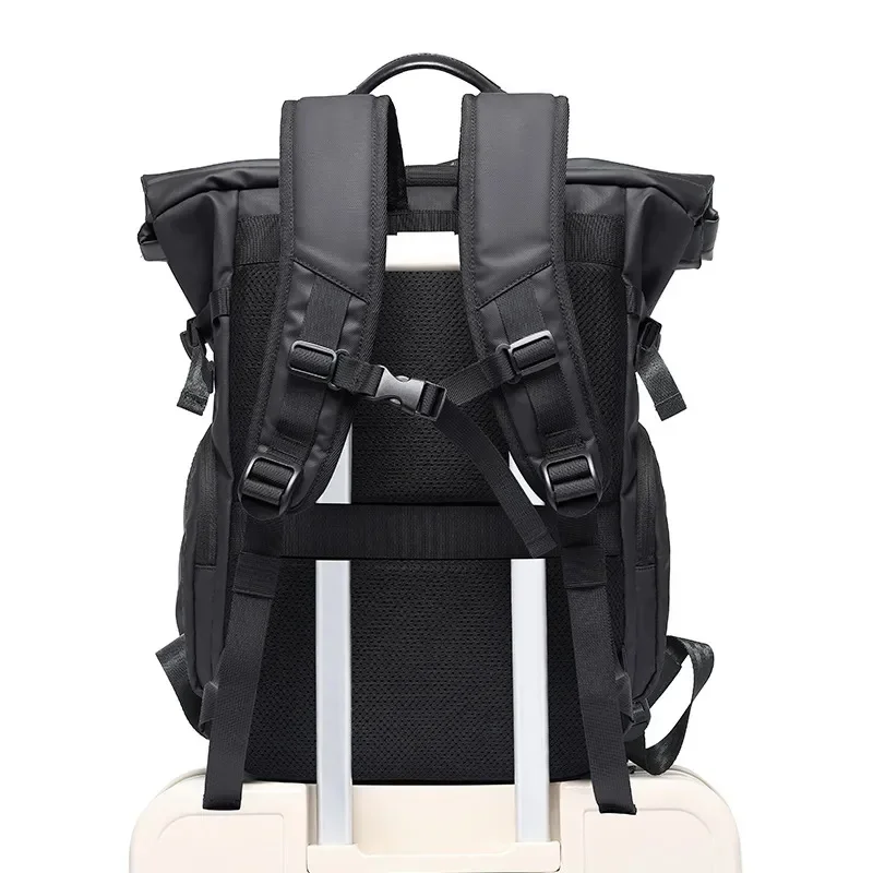 Fahrradrucksack RollTop Rucksack Herren 20-35L wasserdicht Laptop Tasche Damen
