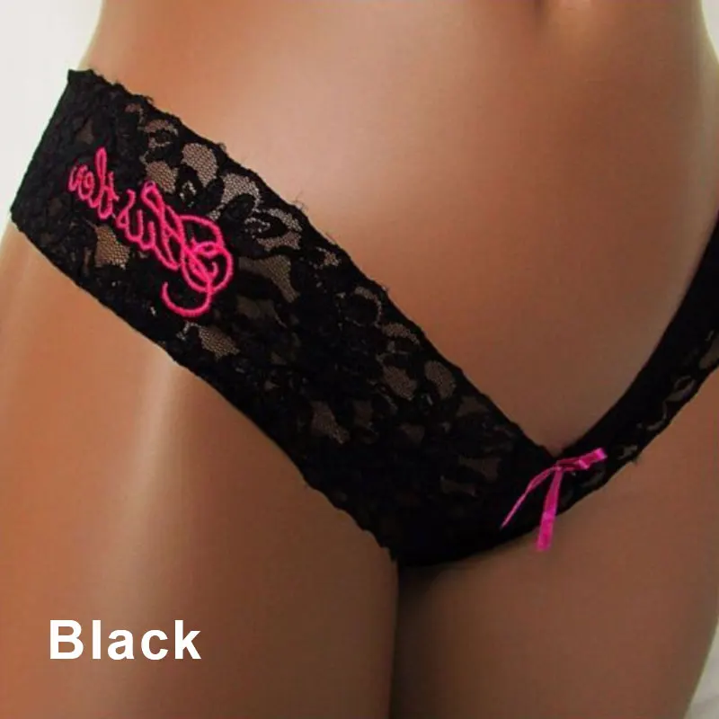 Frauen Spitze Tanga String Höschen Sexy Schlüpfer Slip Dessous Unterwäsche Panty