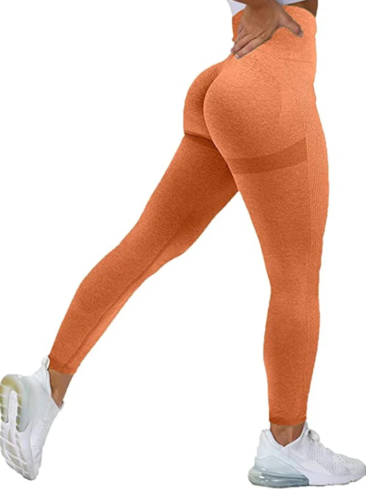 Yoga Leggings Push Up Hohe Taille Sexy Damen Sport Fitness Gym Stretch Hose