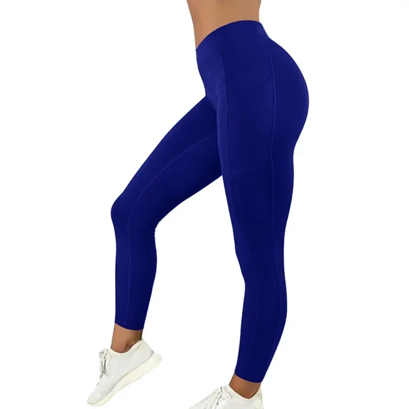 Yoga Leggings Push Up Hohe Taille Sexy Damen Sport Fitness Gym Stretch Hose