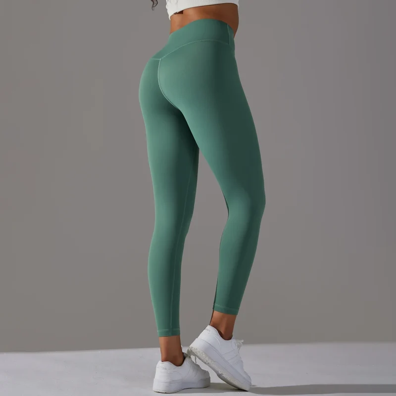 Yoga Leggings Push Up Hohe Taille Sexy Damen Sport Fitness Gym Stretch Hose
