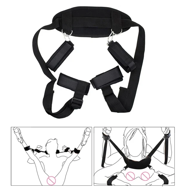 Sexy Harness Kette BH Gürtel Toys Gothic Fetish Frauen Bdsm Bondage Set