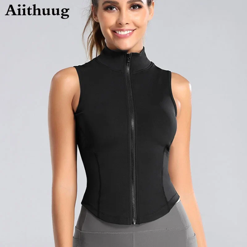 Damen Leichte Laufweste Softshell Frau Ärmellose Atmungsaktive Sport Weste Top