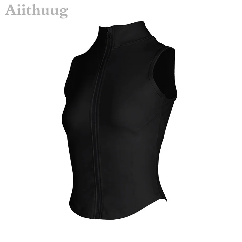 Damen Leichte Laufweste Softshell Frau Ärmellose Atmungsaktive Sport Weste Top