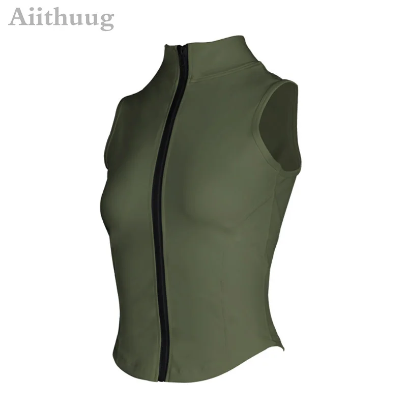 Damen Leichte Laufweste Softshell Frau Ärmellose Atmungsaktive Sport Weste Top