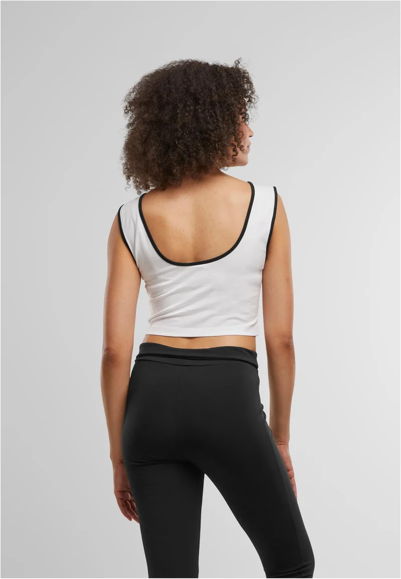 UC Contrast Cropped Top