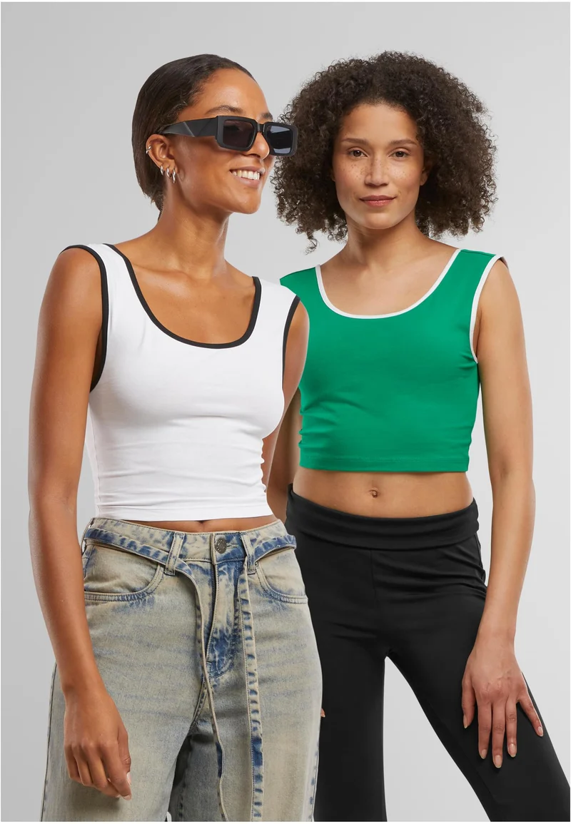 UC Contrast Cropped Top