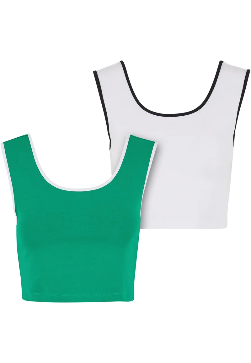 UC Contrast Cropped Top