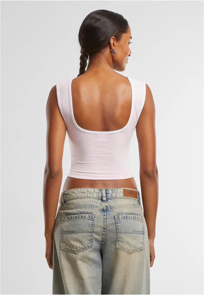 UC Contrast Cropped Top