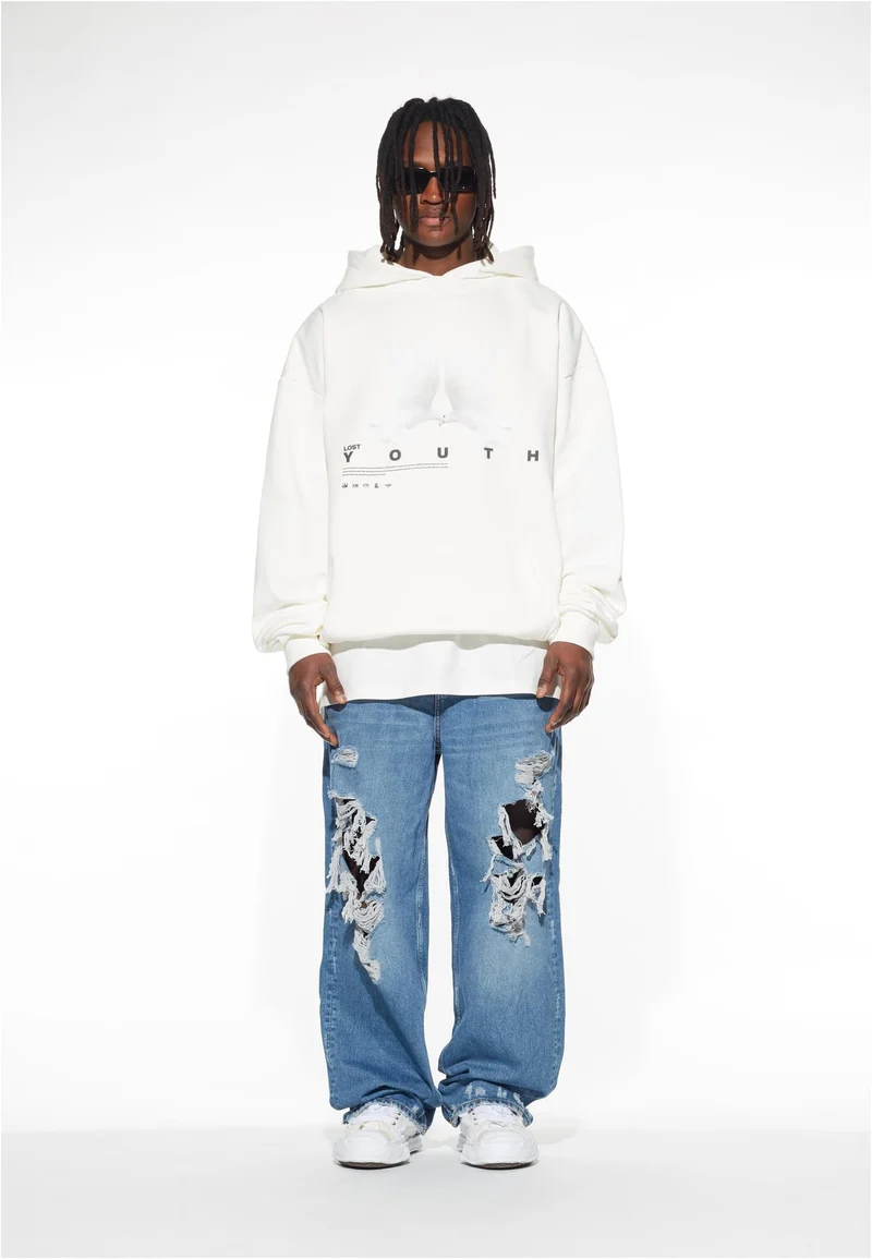 LY HOODY "DOVE"